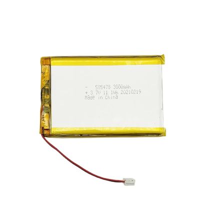 585478 3,7v 3000mah Lipo Lithium Ion Polymer Battery Voor huishoudelijke apparaten