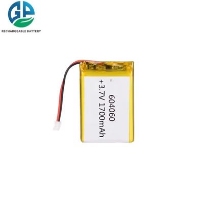 KC oplaadbare batterij High Capacity Charging Li Ion Lipo Battery 604060 1700mah 3.7v