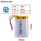 3.7V KC Goedgekeurd 803048 1200mah Li-Polymer Oplaadbare UL UN38.3 Lithium Polymer Battery