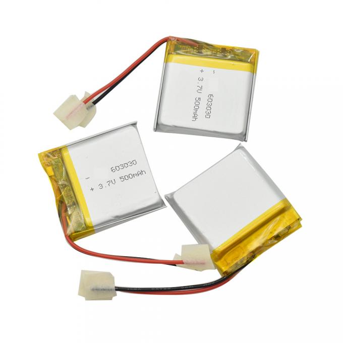 Navulbare UN38.3 603030 3,7 V 500mah Li Polymer Battery