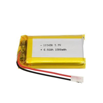 UL/IEC 2000mAh 103450 Navulbaar de Batterijpak van 3.7V