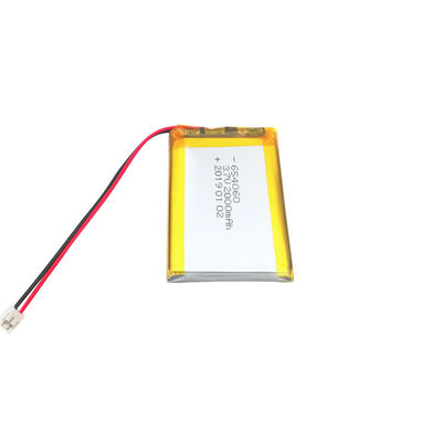 Li Polymer 654060 GPS-het Lithium 3,7 V 2000mah van de Drijversbatterij