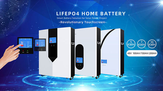 kopen 51.2V 200Ah LiFePO4 zonne-energieopslagbatterij met 6000 cycli en 10KWH capaciteit voor energieopslag in huishoudens online vervaardiging