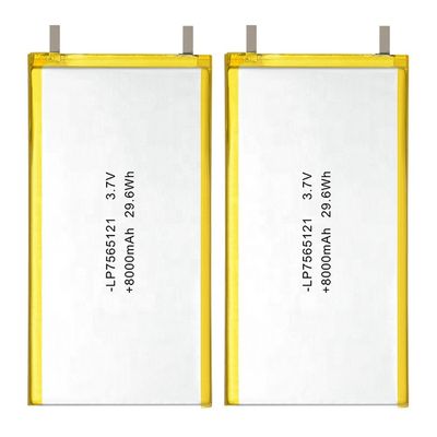 kopen 3.7V 8000mAh Lithium-polymerbatterij met 500 cycli voor digitale producten online vervaardiging