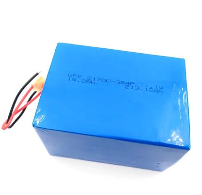 kopen 12V 19.2Ah 21700 3S4P Lithium Ion Battery Pack met 500 cycli voor elektrische fietsen en elektrische gereedschappen online vervaardiging