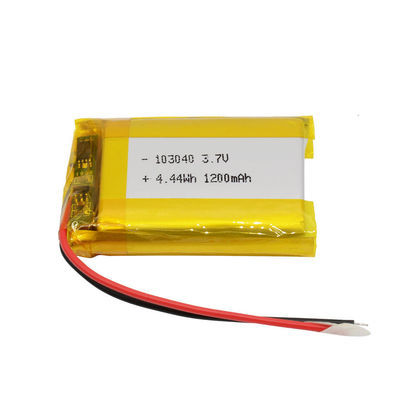 kopen Van de het Polymeerbatterij van het hoge Capaciteitslithium het CITIZENSE BAND IEC62133 verklaarde 103040 3.7v 1200mAh online manufacture