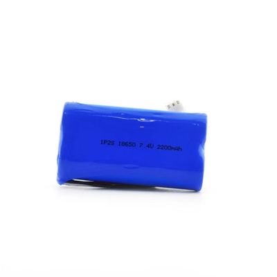 kopen KC goedgekeurd 18650 oplaadbare lithiumbatterie 7.4V 2200mAh voor POS-terminals en medische apparatuur online vervaardiging