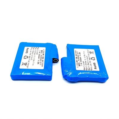 kopen Hoge capaciteit 7,4V 2000mAh Lithium Polymer Battery Pack met 500 keer de levensduur online vervaardiging