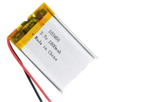 kopen het Polymeerlithium Ion Battery Cell, de Batterijpak lp103450 van 1800mah 3.7V Lipo van kc Lipo online manufacture