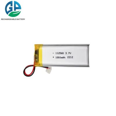 kopen ISO9001 Batterij 112560, het Lithium Ion Polymer Battery Pack van kc Lipo van 3.7V 1800mAh 6.66Wh online manufacture