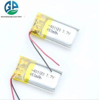 kopen Het Lithiumbatterij van het CITIZENS BANDkc Goedgekeurde 3.7v Polymeer, de Batterij van 50mah 401120 Lipo voor Hoofdtelefoon online manufacture