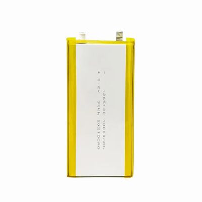 kopen 3.2v Li-polymer batterij Prismatische 1265130 10ah Lifepo4 batterijcel online manufacture