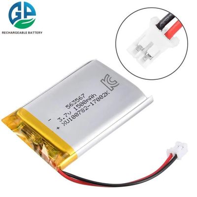kopen 3.7v Li Polymer Battery 563567 3.7V 1500mAh Lipo Battery Oplaadbaar online manufacture