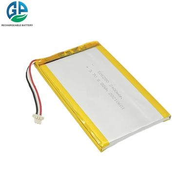 kopen 3.7v 505280 2400mah Lithium Polymer Battery Pack 8.88wh Voor schoonheidsapparaat online manufacture