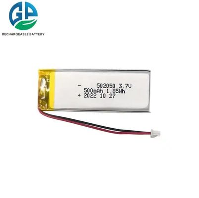 kopen KC Goedgekeurd 3.7v Lithiumbatterij Power Pack Li-Polymer 500mah 502050 Lithiumbatterij online manufacture