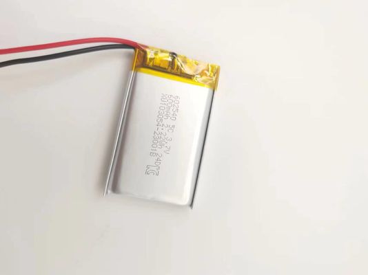 buy KC IEC62133 Goedgekeurde 600mAh 602540 Lithium Polymer LiPo oplaadbare batterij online vervaardiging
