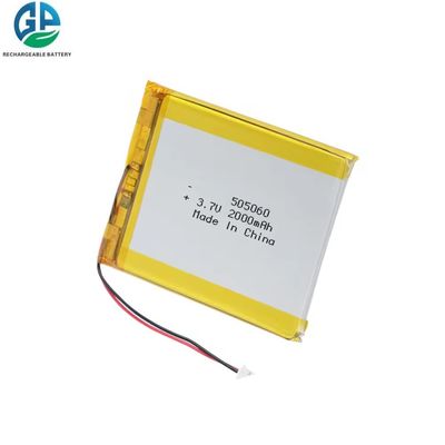 kopen kC,UN38.3 Hoge capaciteit 3.7V Lithium Polymer 7.4Wh 2000mAh Lipo Battery 505060 Met Pcb Li Polymer Battery Pack online manufacture