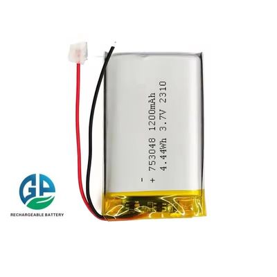 kopen KC IEC62133 Goedgekeurd 3.7V 1200mAh Hoog ontladingspercentage 30C Max60C Lithium-Ion Polymer Battery Pack online manufacture