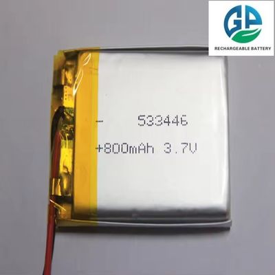kopen Hoge ontladingssnelheid batterij Volle capaciteit KC 533446 800mAh oplaadbare Li-polymerbatterij online manufacture