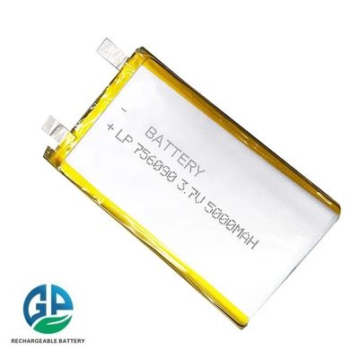 kopen Hoge ontladingssnelheid batterij 30C KC UN38.3 Gecertificeerd 3.7V 756090 3.7v 5000mah lithium-ion batterij voor digitale producten online manufacture