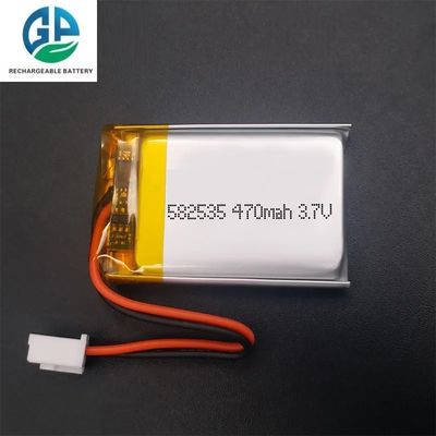 buy Hoge Capaciteit 3.7V 470mAh Lithium Polymeer Batterijpakket met 500 Laadcycli voor Schoonheidsapparaten online vervaardiging