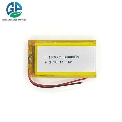 kopen KC Goedgekeurd 3000mAh 103665 Model Lithium Polymer LiPo oplaadbare batterij voor kleine huishoudelijke apparaten online manufacture