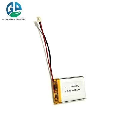 kopen 3.7 V 1000mAh Lithium-polymeer Lipo oplaadbare batterij 503450 Lithium-polymeer celbatterij 3.7 volt online manufacture