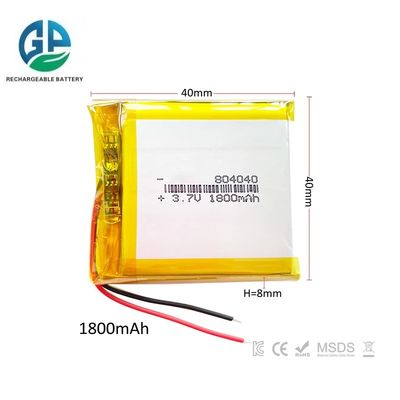 kopen Hoge ontladingssnelheid Batterij 30C Max60C Rechargea 6.6wh Lithium Polymer Battery 1800mah 804040 Pouch Rechargeable voor Handheld Games Players online manufacture