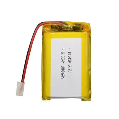 kopen UN38.3 Gecertificeerd 2000mAh 103450 Lithium Polymer Battery Pack voor GPS-apparaten online manufacture