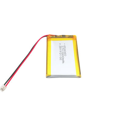 buy 654060 3,7V 2000mAh Lithium Polymer Battery LiPo Battery voor GPS Tracker online vervaardiging