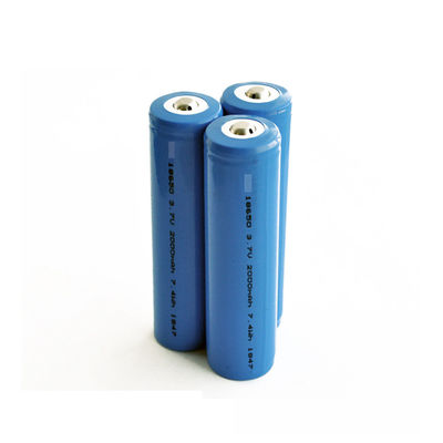 kopen RoHS-gecertificeerde 18650 Lithium-ionbatterij 2500mAh 3.7V met PCM voor industriële toepassingen online manufacture