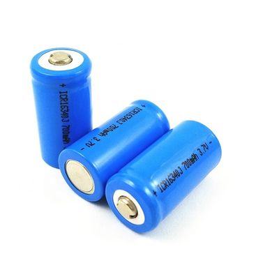 kopen 3.7V 750mAh ICR16340 CR123A oplaadbare lithium-ionbatterij met 500 cycli online manufacture
