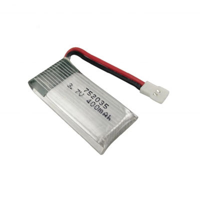 kopen Hoog Lossingstarief 752035 het Pak van de de Hommelbatterij van 3.7V 400mAh online manufacture
