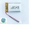 3.7v 400mah Oplaadbare Li-Ion Polymer Battery Pack 802030 500 keer