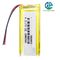 Oplaadbare KC CB IEC62133 Goedgekeurd 503060 Lithium Polymer Battery Pack 1000mah 3.7v