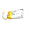 Bluetooth-Hoofdtelefoon 3.7v 120mah Lipo 501225 Li Polymer Battery With Wire