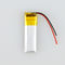 401030 de Batterij 3.7V 80mAh van het Lithiumpolymeer voor Bluetooth-Hoofdtelefoon