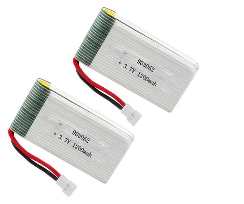 KC 903052 3.7V 1200mAh 500 maal Cyclus Levensduur LIPO Batterijpakket Lithiumpolymerbatterij