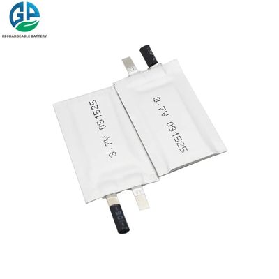 Uiterst dun Navulbaar de Batterijpak 3.7v 15mah 091525 van het Lithiumpolymeer