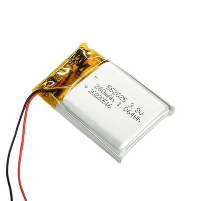 552025 3.8V 280mAh Li-ion batterij met 500 keer de levensduur voor digitaal horloge