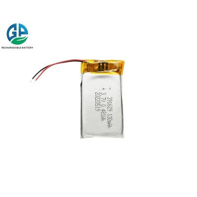 391629 3,7V 130mAh Li-ion polymer batterij voor GPS-tracking Smart Watch