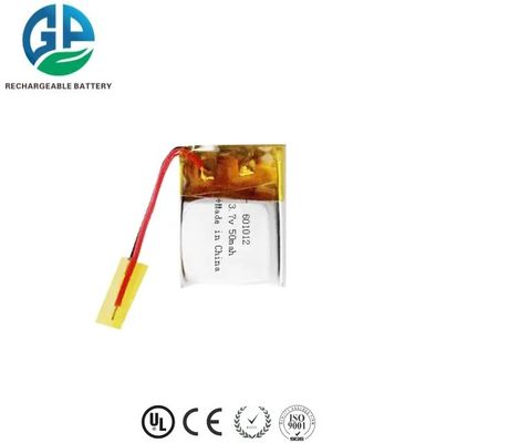 601012 Kleinste 3,7 V Lithium Ion Polymer Battery 50mah Voor elektronische kaart