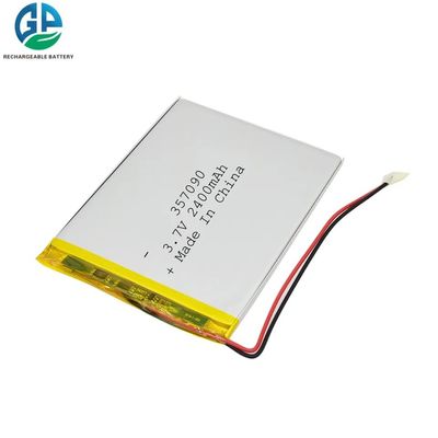 2400mAh 3.7V Lithium-Polymeer Batterijpakket met 500 keer Levensduur voor Schoonheidsapparaten