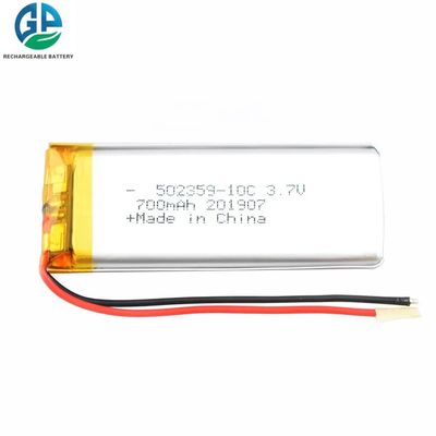 502359 Model 700mAh 10C Li-polymerbatterij met hoog ontladingssnelheid voor drones