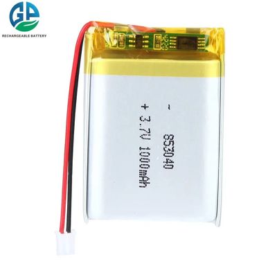 853040 3,7 Volt oplaadbare batterij 1000mah