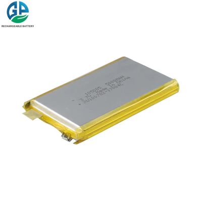 3.7v 18.5wh Custom Lithium Polymer Battery 5000mah 105085