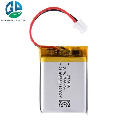 3.7V 700mAh Lipo Battery Pack met 500times Cycle Life voor Wireless Headset