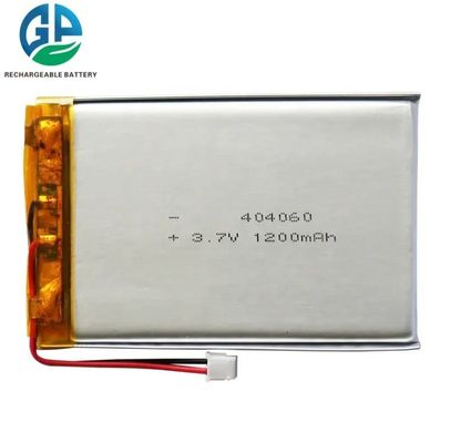 3.7v Hoge capaciteit oplaadbare lithium-polymerbatterij 404060 1200mah Klein