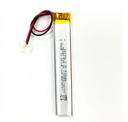 KC goedgekeurde 3.7V 520mAh Li-polymeerbatterij voor smart home en digitale producten