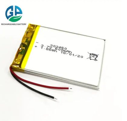 Li Polymer KC Oplaadbare 3.7V 500Mah 520Mah Lithium-ionbatterijen 303450 3C Digitale elektronische batterij